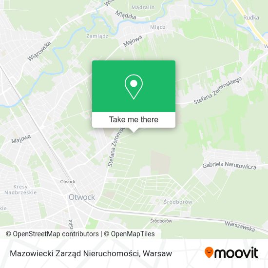 Mazowiecki Zarząd Nieruchomości map