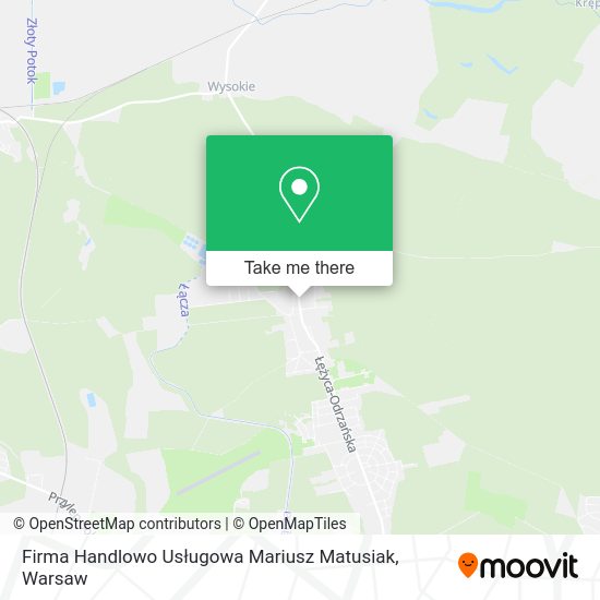 Firma Handlowo Usługowa Mariusz Matusiak map