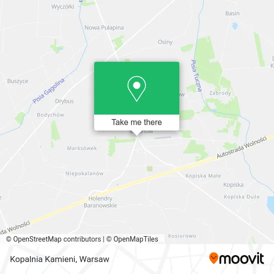 Карта Kopalnia Kamieni