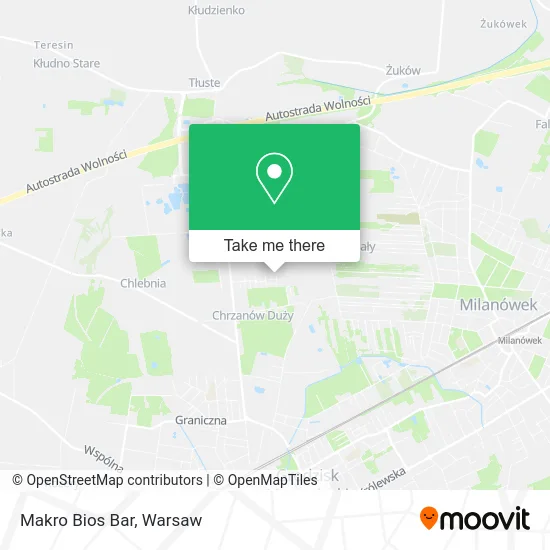 Карта Makro Bios Bar