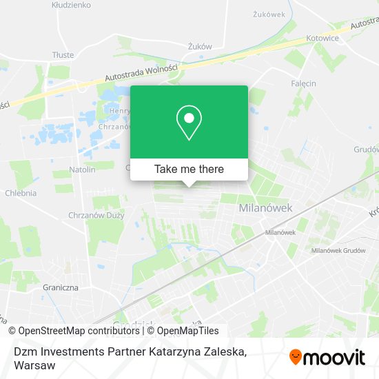 Dzm Investments Partner Katarzyna Zaleska map