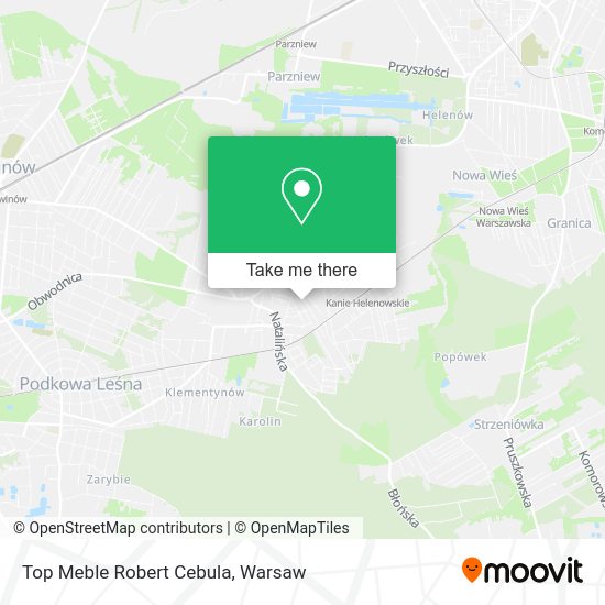 Top Meble Robert Cebula map