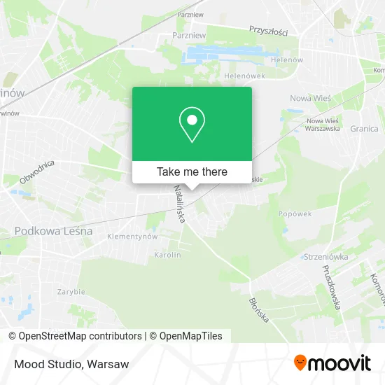 Карта Mood Studio