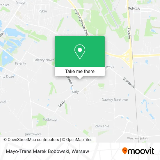 Mayo-Trans Marek Bobowski map
