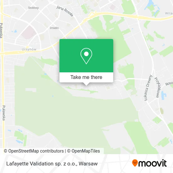 Карта Lafayette Validation sp. z o.o.