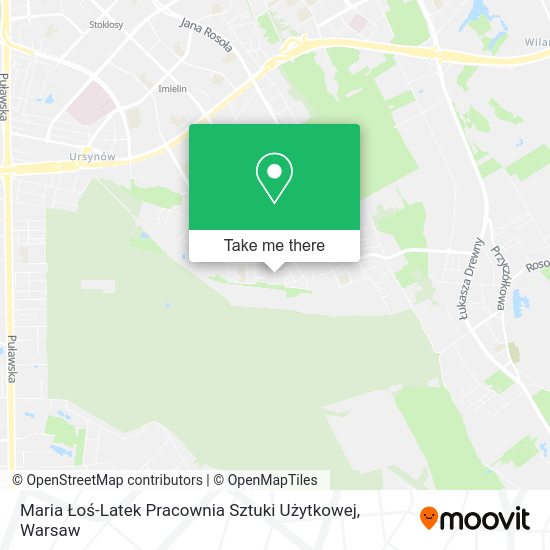 Maria Łoś-Latek Pracownia Sztuki Użytkowej map