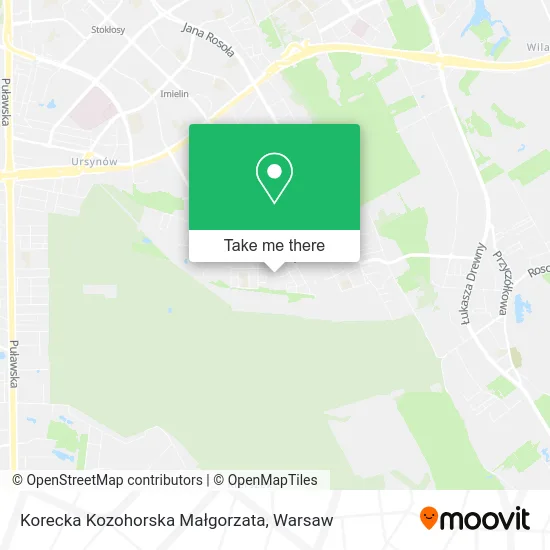 Карта Korecka Kozohorska Małgorzata