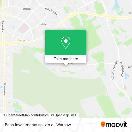 Карта Baas Investments sp. z o.o.