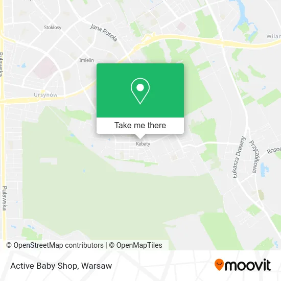 Карта Active Baby Shop