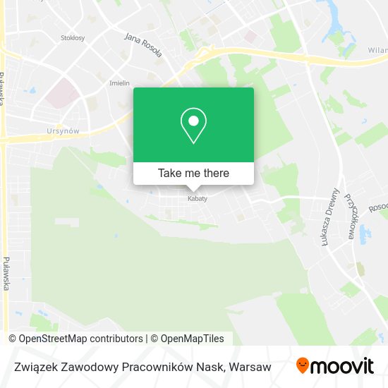 Związek Zawodowy Pracowników Nask map