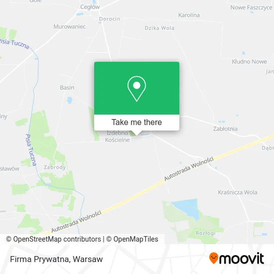 Firma Prywatna map
