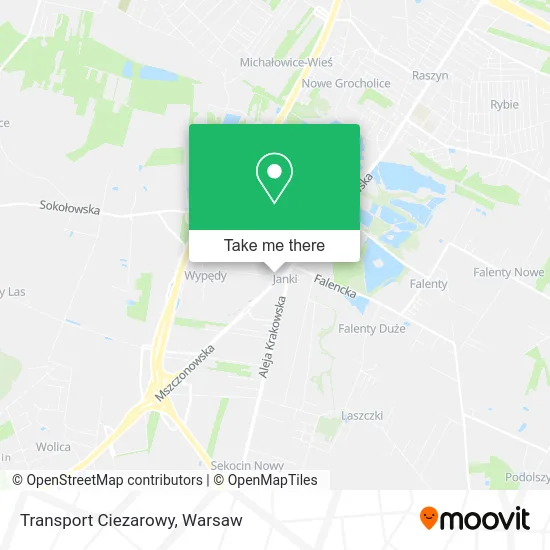 Transport Ciezarowy map