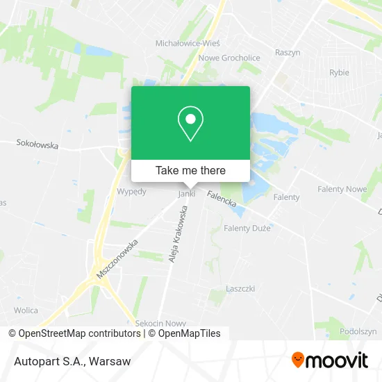 Карта Autopart S.A.