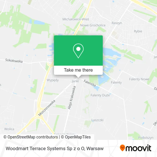 Woodmart Terrace Systems Sp z o O map