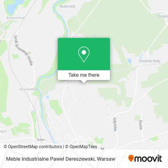 Meble Industrialne Paweł Dereszewski map