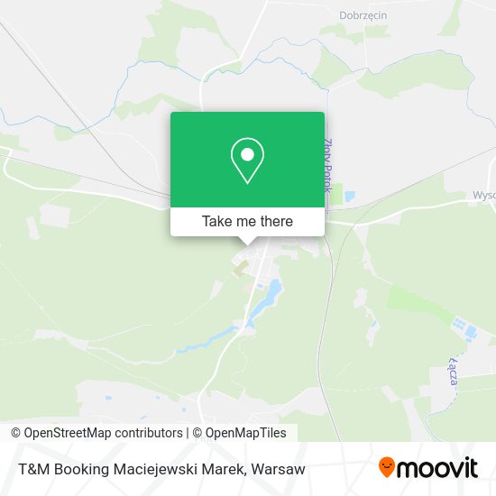 T&M Booking Maciejewski Marek map