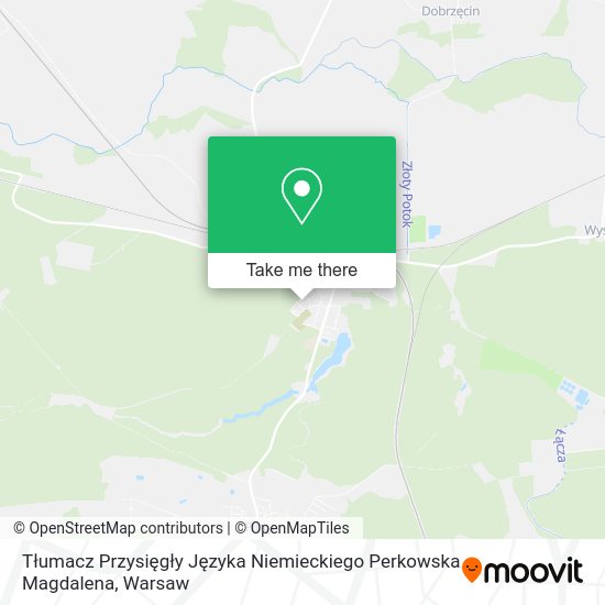 Tłumacz Przysięgły Języka Niemieckiego Perkowska Magdalena map