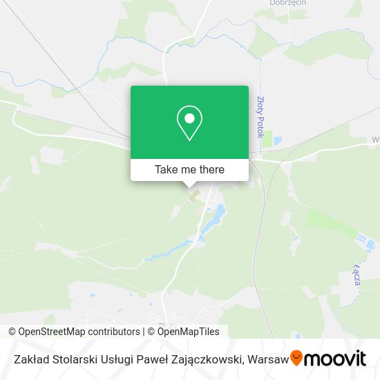 Zakład Stolarski Usługi Paweł Zajączkowski map