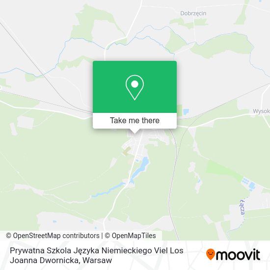 Prywatna Szkola Języka Niemieckiego Viel Los Joanna Dwornicka map