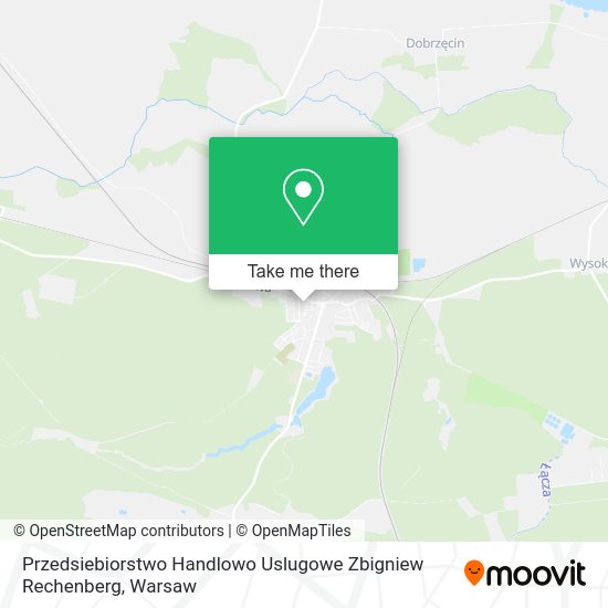 Przedsiebiorstwo Handlowo Uslugowe Zbigniew Rechenberg map