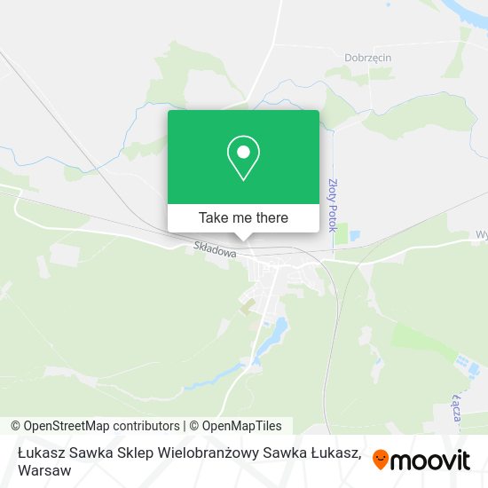 Łukasz Sawka Sklep Wielobranżowy Sawka Łukasz map