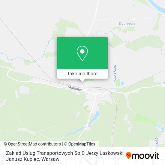 Zaklad Uslug Transportowych Sp C Jerzy Laskowski Janusz Kupiec map