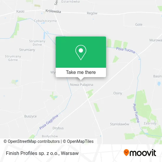 Finish Profiles sp. z o.o. map