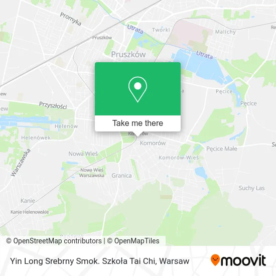 Yin Long Srebrny Smok. Szkoła Tai Chi map