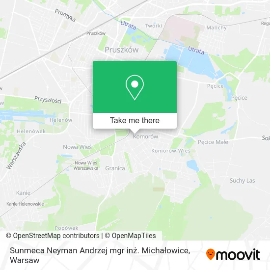 Карта Sunmeca Neyman Andrzej mgr inż. Michałowice