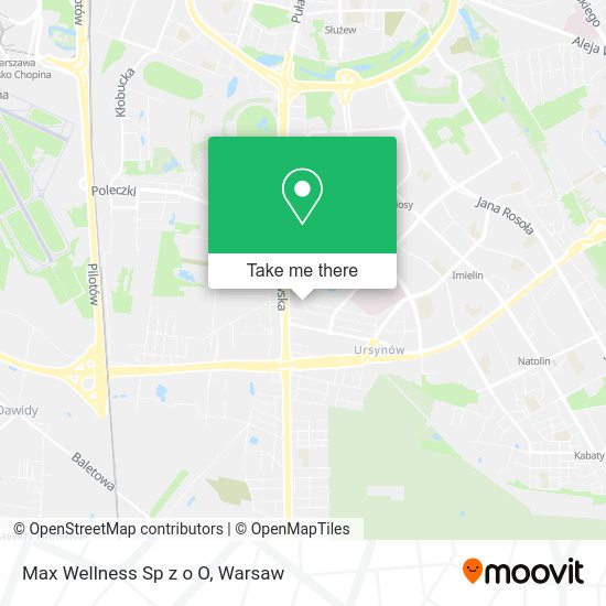 Max Wellness Sp z o O map