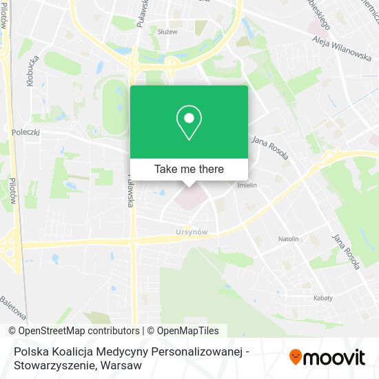 Polska Koalicja Medycyny Personalizowanej - Stowarzyszenie map