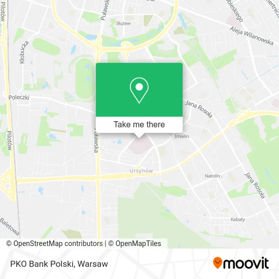 PKO Bank Polski map