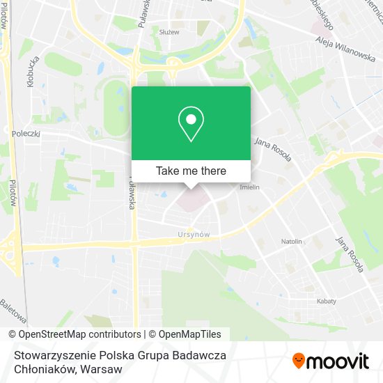 Stowarzyszenie Polska Grupa Badawcza Chłoniaków map