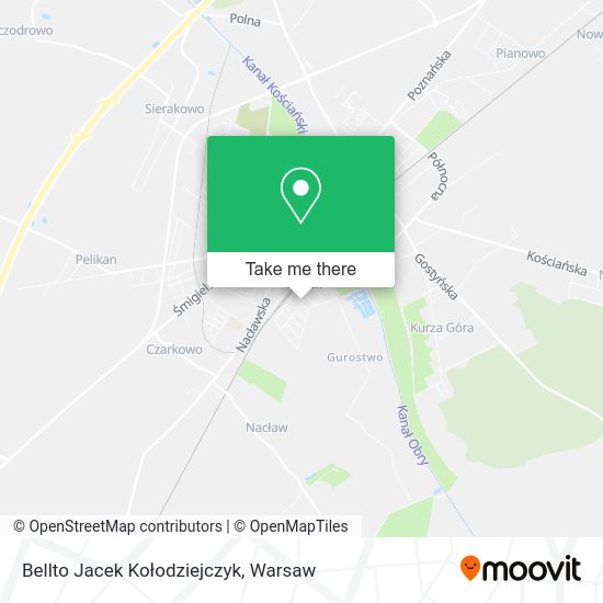 Bellto Jacek Kołodziejczyk map