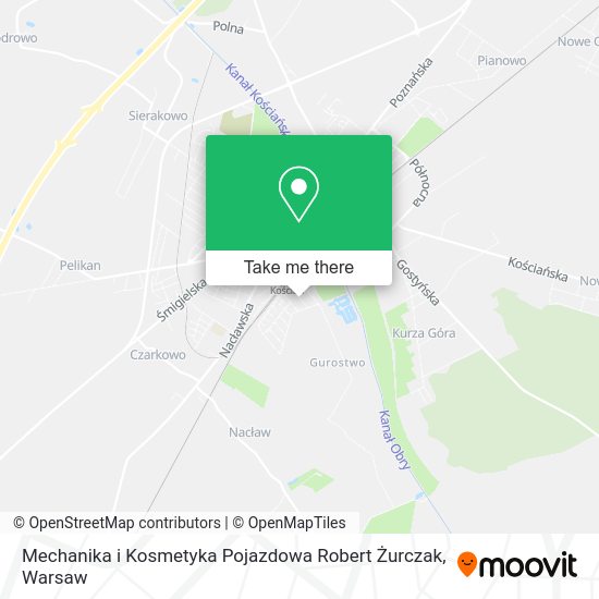 Mechanika i Kosmetyka Pojazdowa Robert Żurczak map