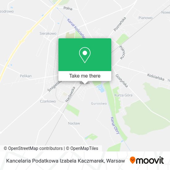 Kancelaria Podatkowa Izabela Kaczmarek map