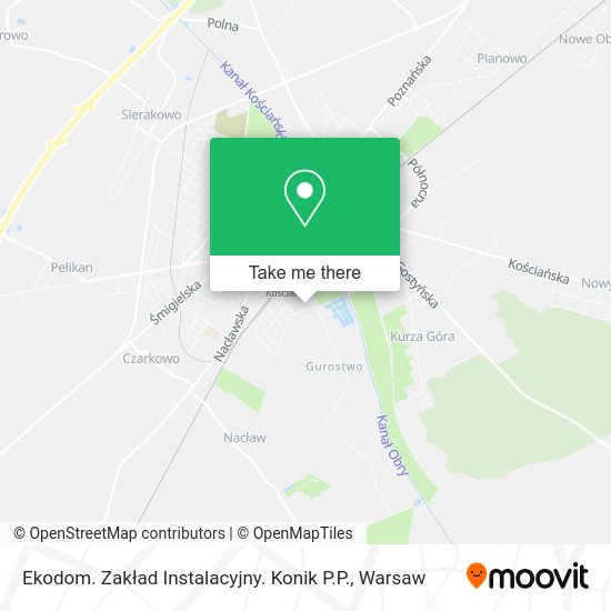 Ekodom. Zakład Instalacyjny. Konik P.P. map