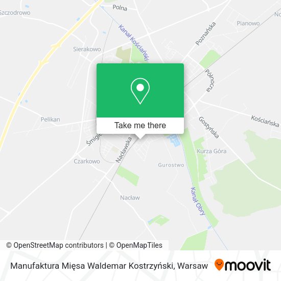 Manufaktura Mięsa Waldemar Kostrzyński map