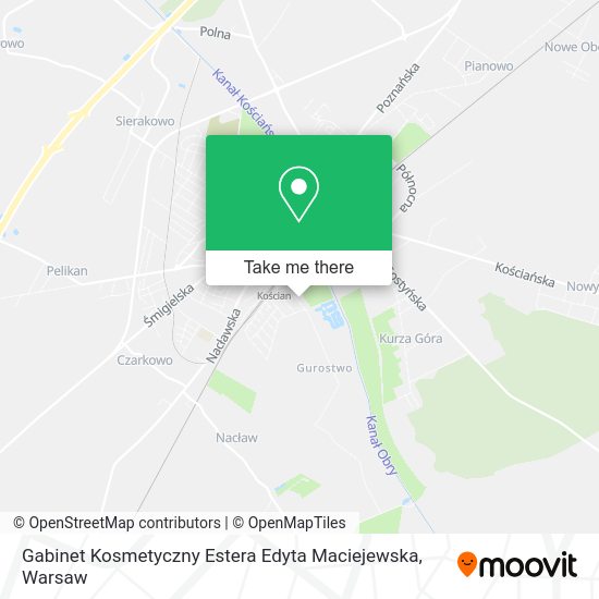 Gabinet Kosmetyczny Estera Edyta Maciejewska map