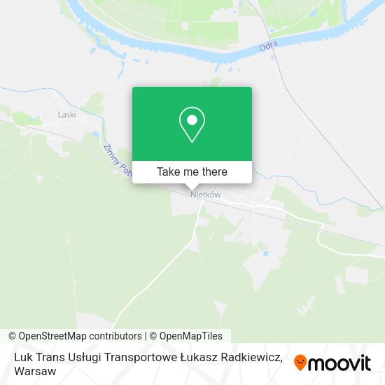 Luk Trans Usługi Transportowe Łukasz Radkiewicz map