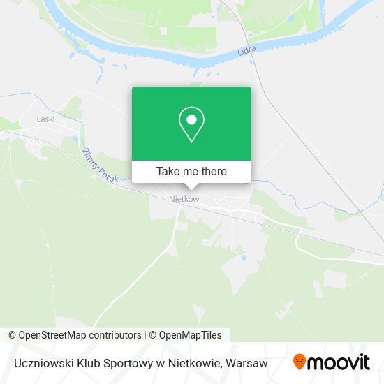 Uczniowski Klub Sportowy w Nietkowie map