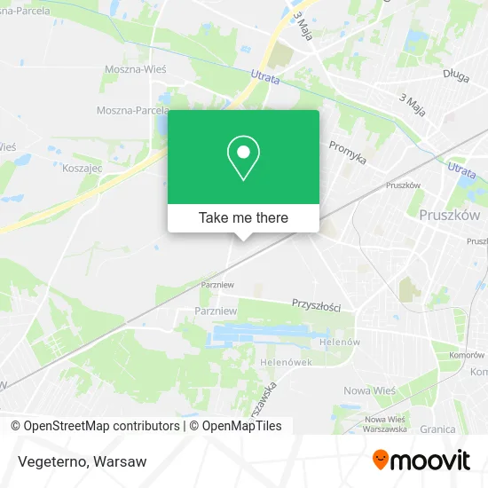 Vegeterno map