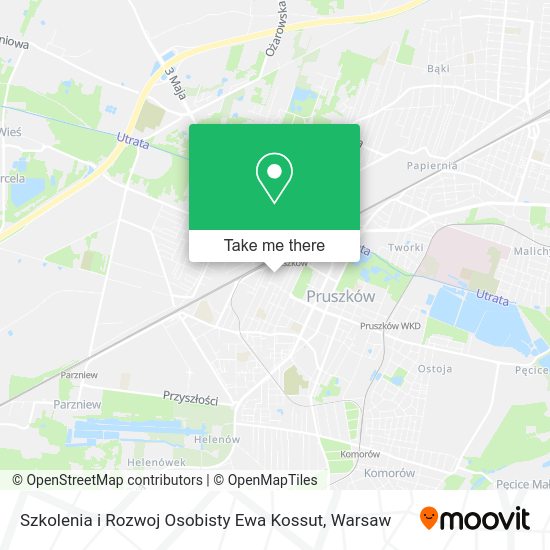 Szkolenia i Rozwoj Osobisty Ewa Kossut map