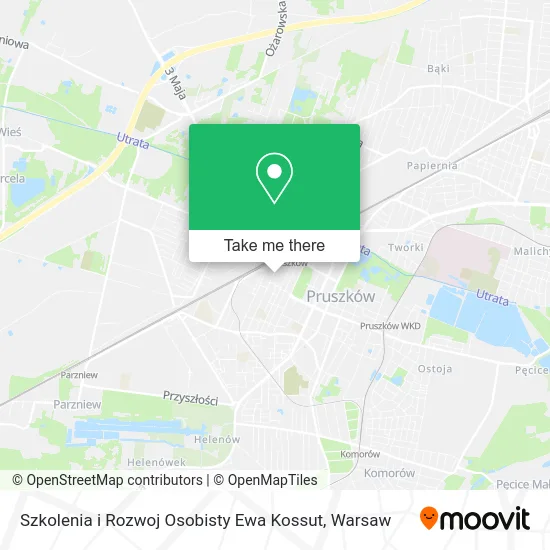 Szkolenia i Rozwoj Osobisty Ewa Kossut map