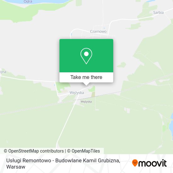 Usługi Remontowo - Budowlane Kamil Grubizna map