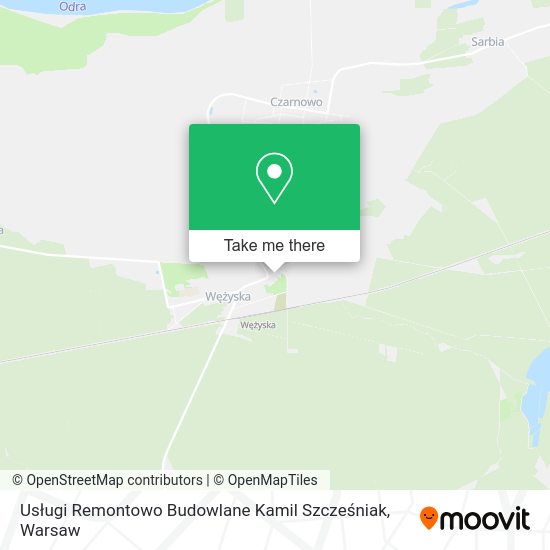 Usługi Remontowo Budowlane Kamil Szcześniak map