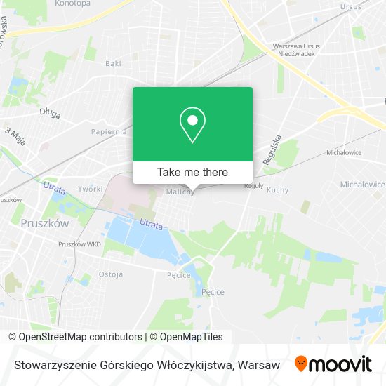 Stowarzyszenie Górskiego Włóczykijstwa map