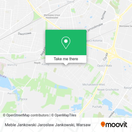 Meble Jankowski Jarosław Jankowski map