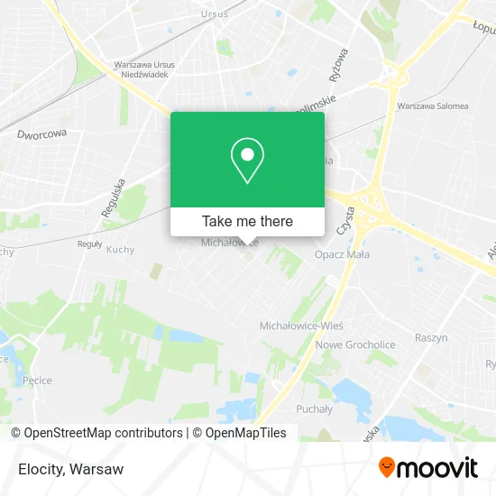 Карта Elocity