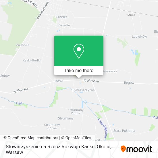 Stowarzyszenie na Rzecz Rozwoju Kaski i Okolic map